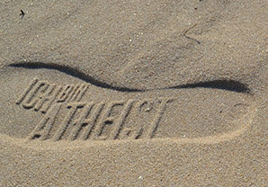 footprint in the sand