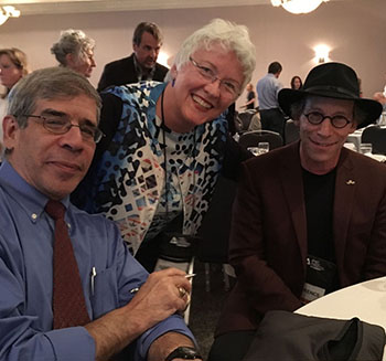 with Jerry Coyne and Richard Krauss